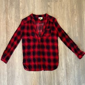 Black and red checkered shirt. Fervour brand, from ModCloth.